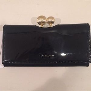 Ted Baker patent leather wallet